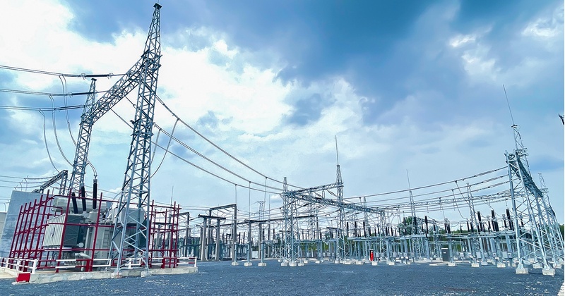 Successfully energizing the project of increasing capacity of 220/110kV Tri An substation