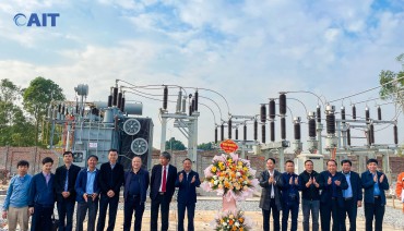 Đóng điện thành công Trạm biến áp 110kV Phú Hà, tỉnh Phú Thọ