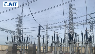 Đóng điện thành công 02 ngăn lộ 110kV  tại trạm 220kV Châu Đốc