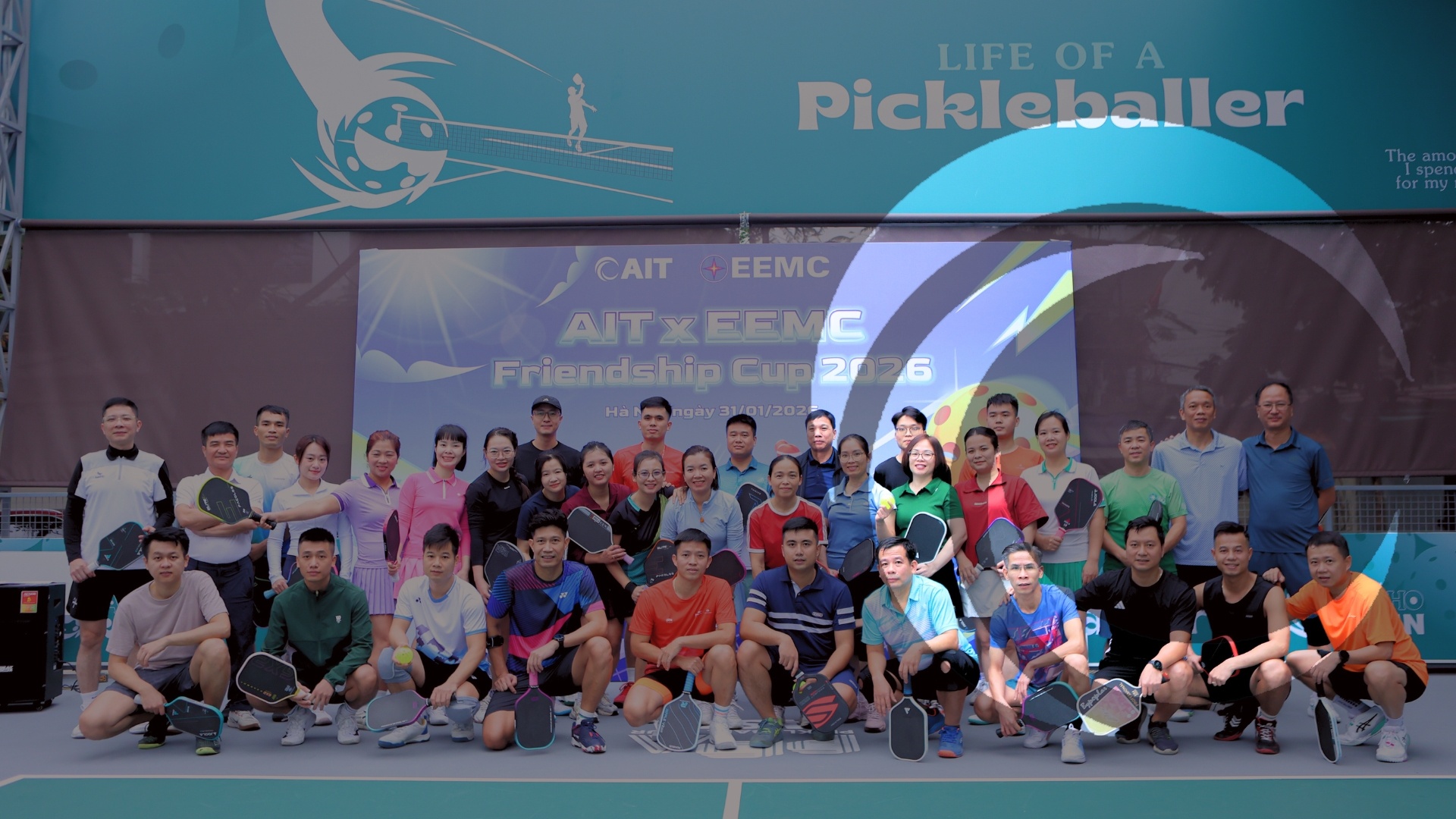 LAN TỎA NĂNG LƯỢNG TÍCH CỰC ĐẦU NĂM MỚI CÙNG AIT x EEMC PICKLEFUN FRIENDSHIP CUP 2026