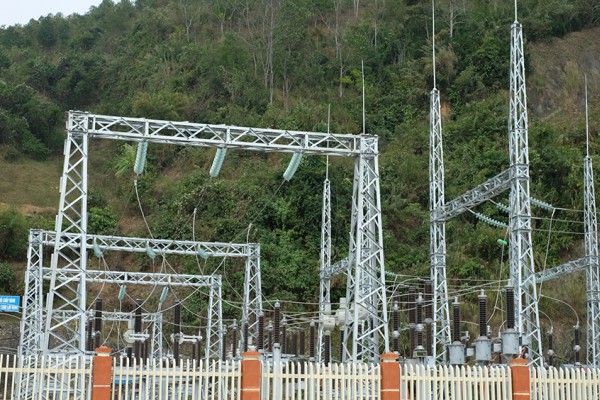 Trạm biến áp 110kV  Nhà máy Thủy điện Nâm Xây Luông - Lào Cai