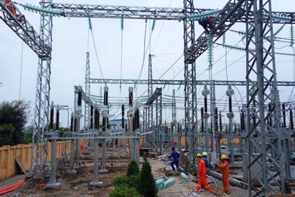 Lắp MBA T3 trạm biến áp 110kV Yên Phong 3